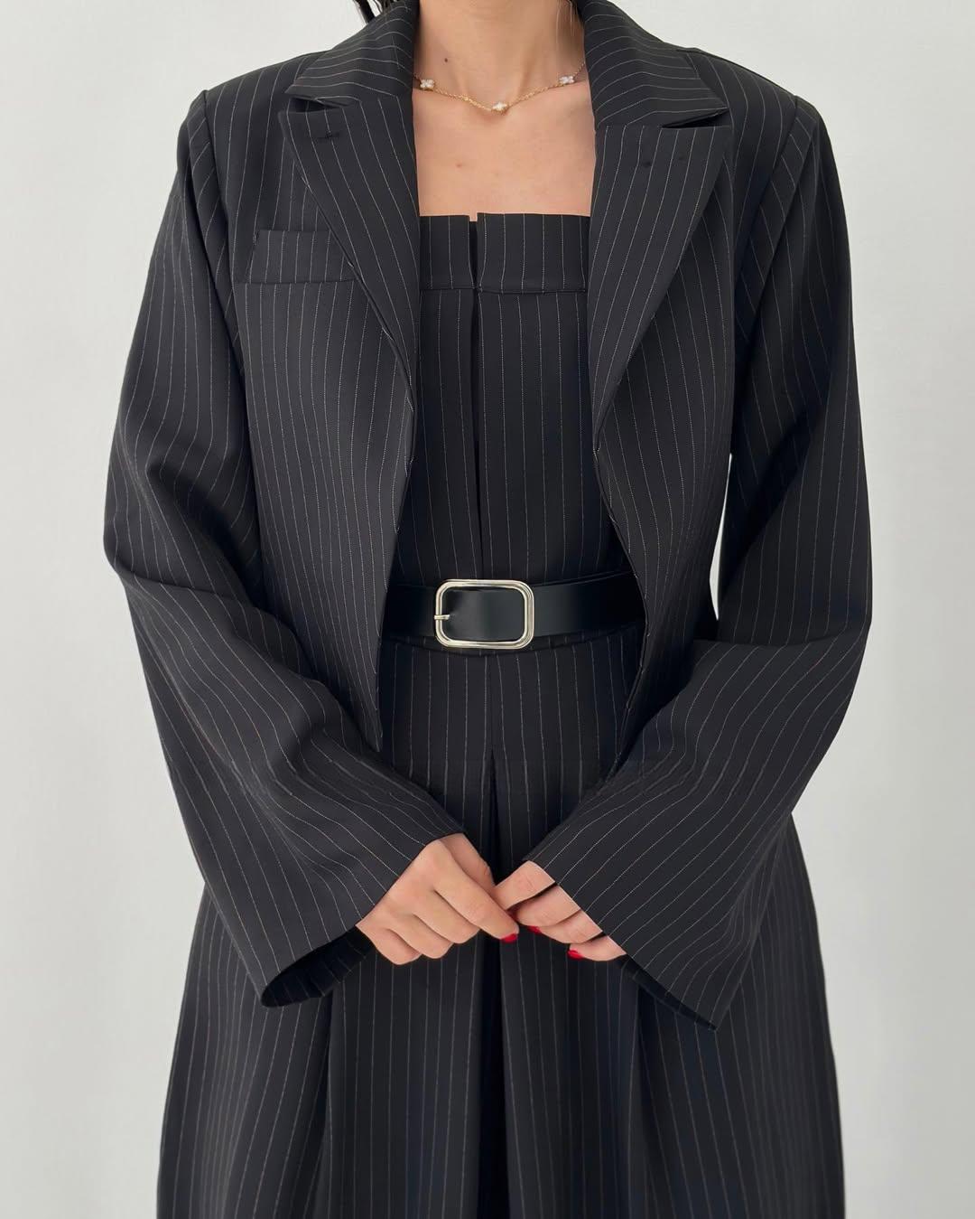 Vernier™ - Ensemble Femme Bustier + Veste – Style Élégant & Tendance