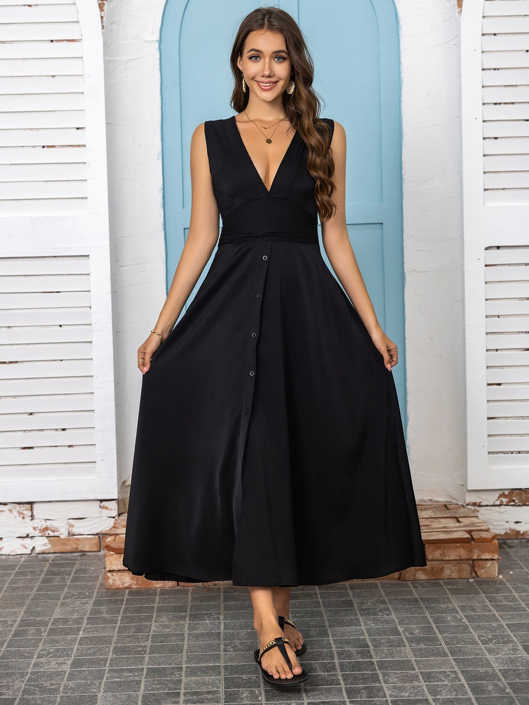 Vernier ™ | Robe Longue Élégante et Confortable