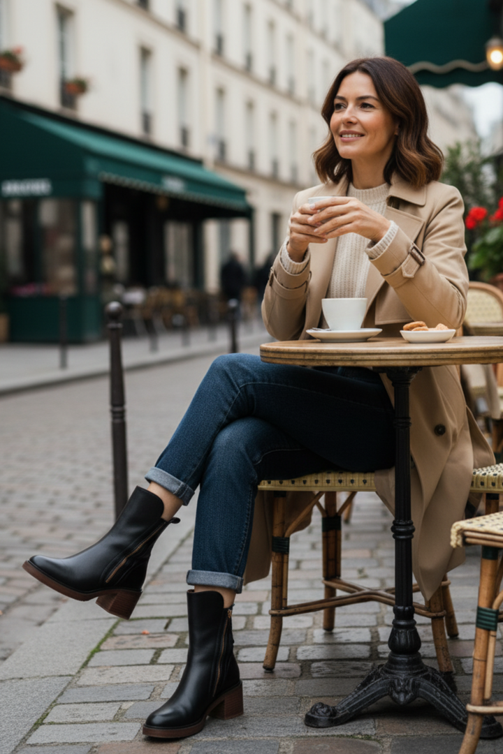 Vernier ™ | Garciel – Bottines élégantes et intemporelles