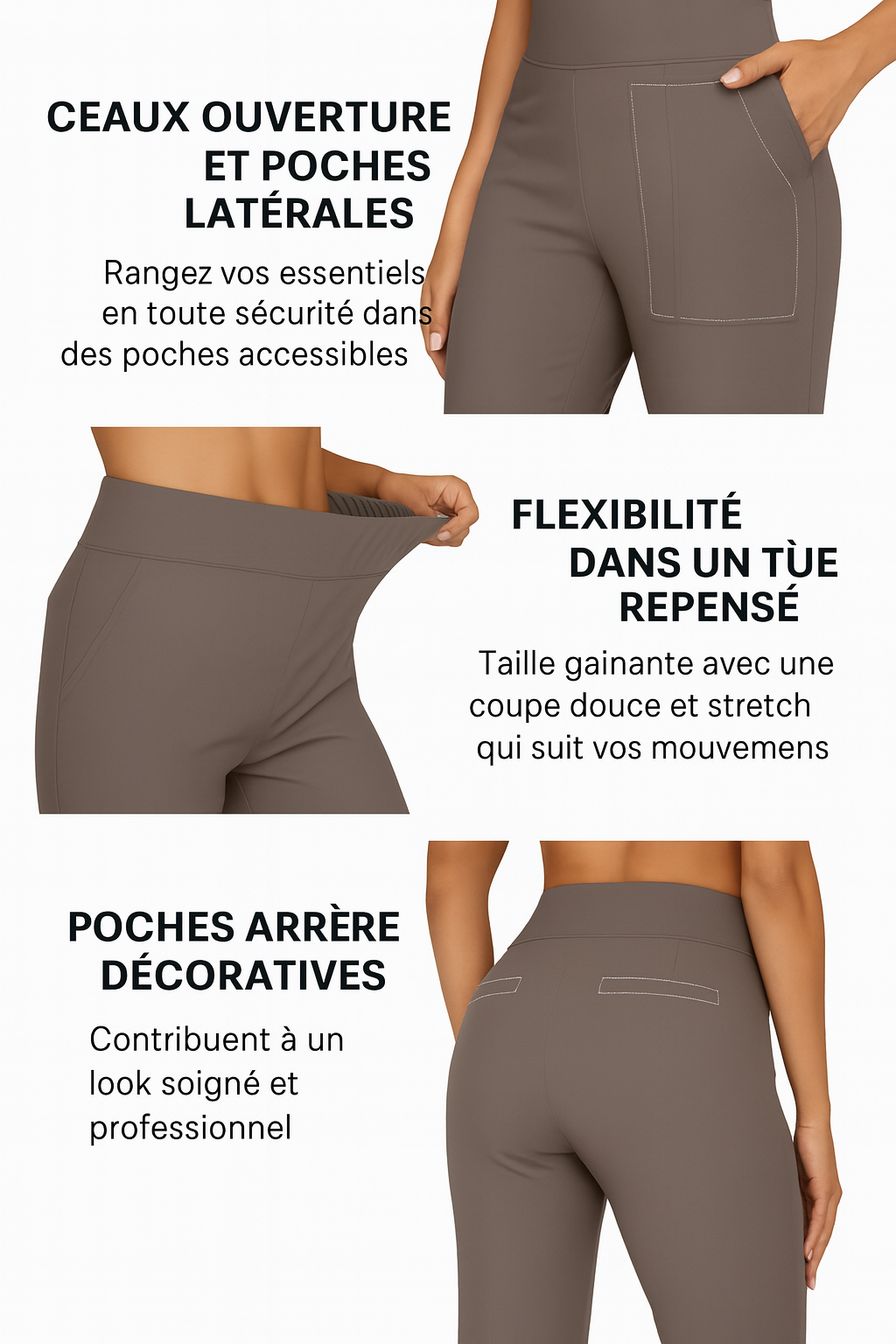 Vernier™ | Klara – Pantalon Confort Élégant