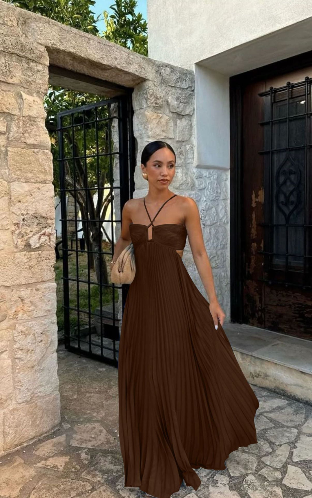 Vernier ™ | Robe Tube Plissée Chic