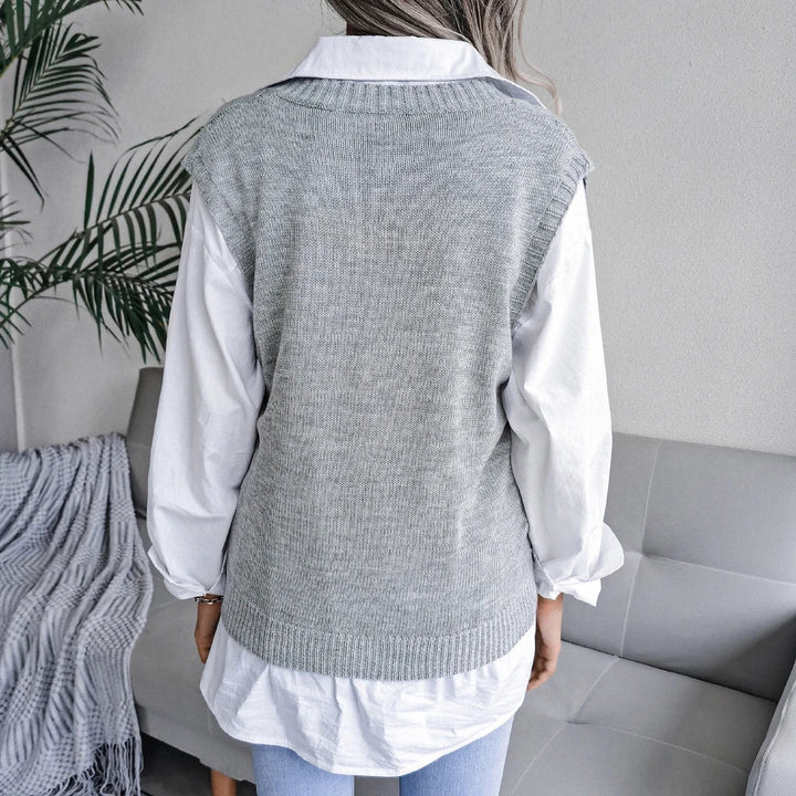 Vernier ™ | Gilet torsadé décontracté et confortable