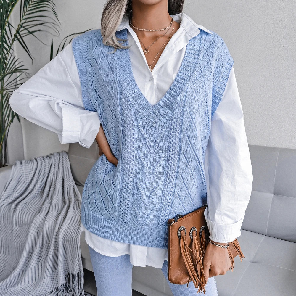 Vernier ™ | Gilet torsadé décontracté et confortable