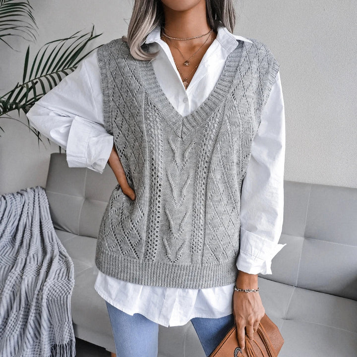 Vernier ™ | Gilet torsadé décontracté et confortable