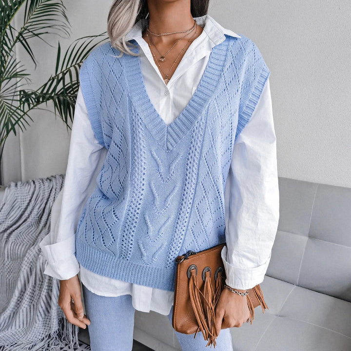 Vernier ™ | Gilet torsadé décontracté et confortable