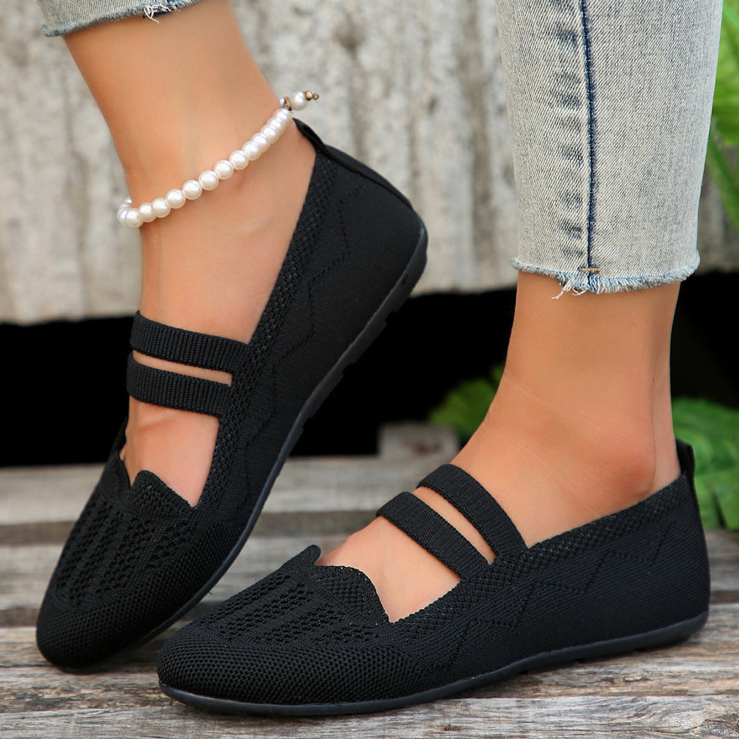 Vernier ™ | Chaussures Plates Confort Respirant