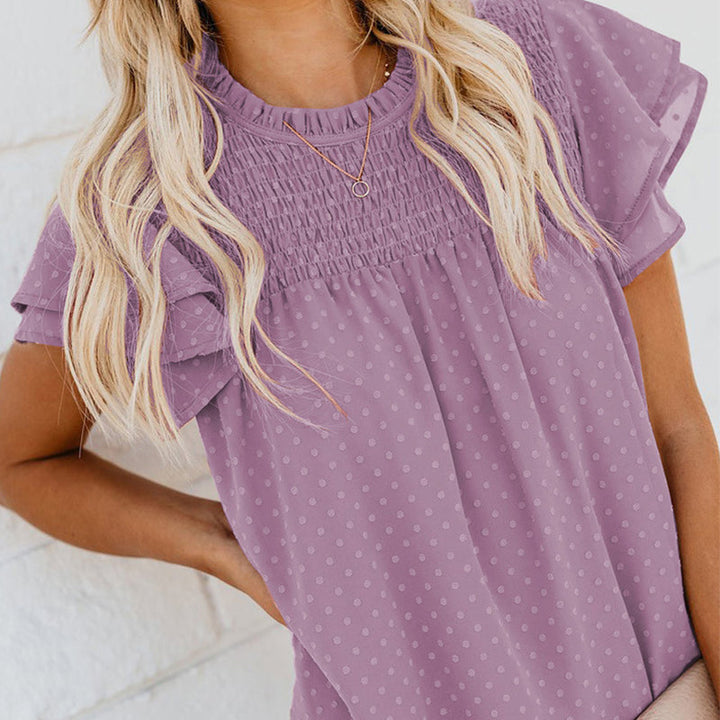 Vernier ™ | Top ample à pois chic