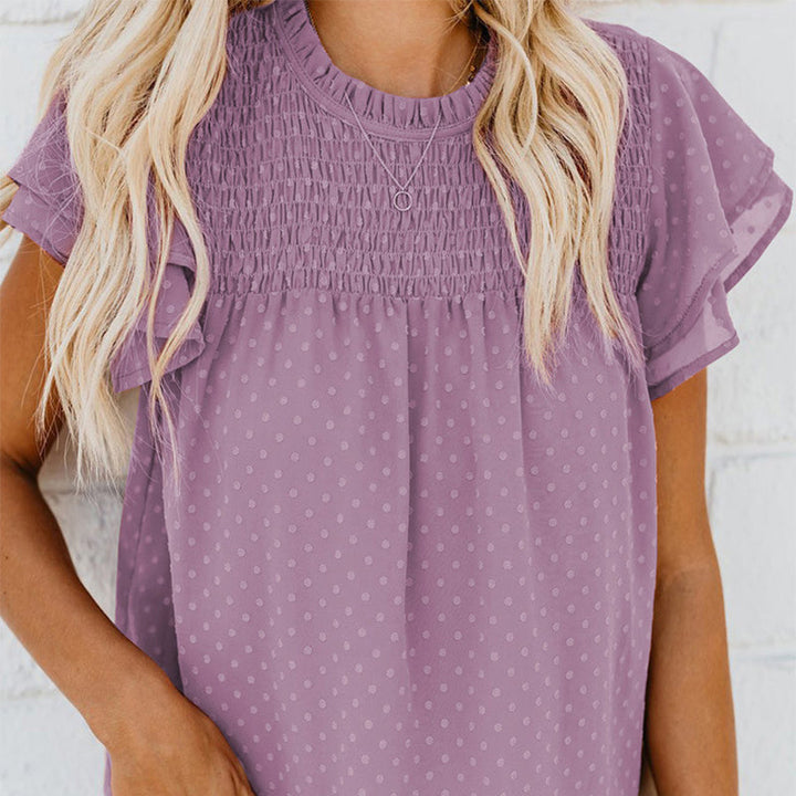 Vernier ™ | Top ample à pois chic