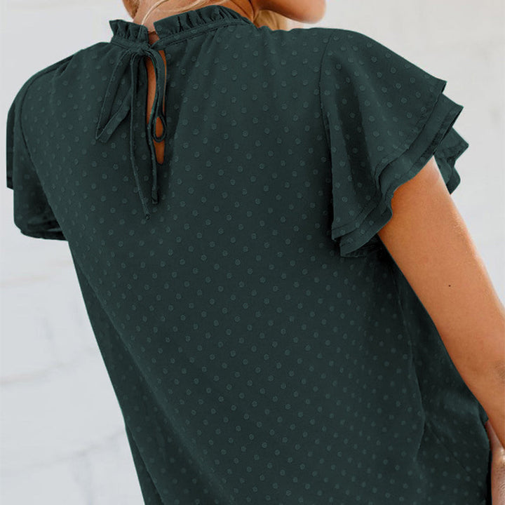 Vernier ™ | Top ample à pois chic