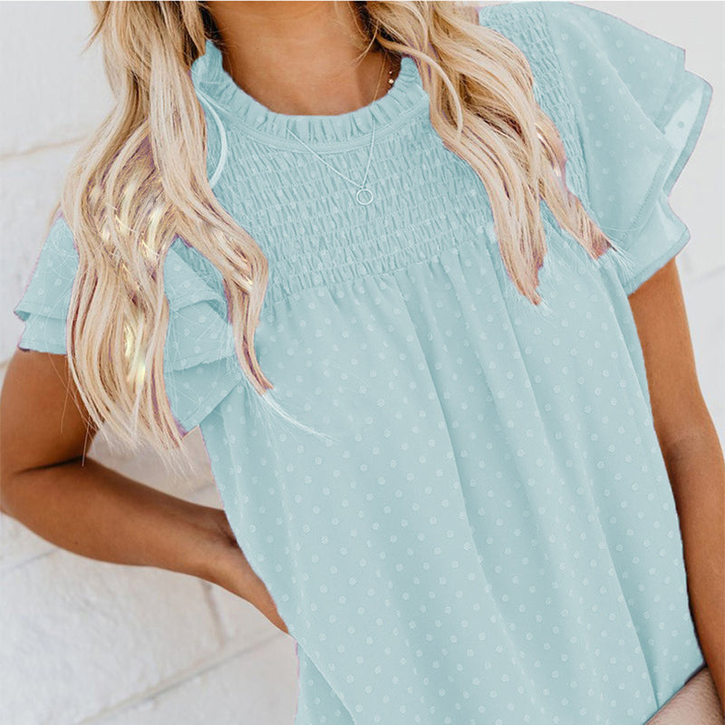 Vernier ™ | Top ample à pois chic