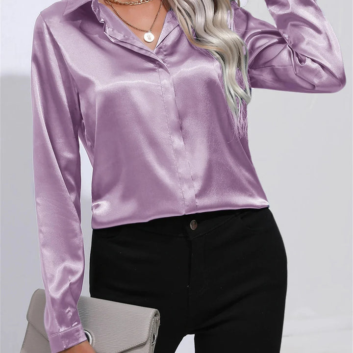 Vernier ™ | Chemise fluide effet satiné