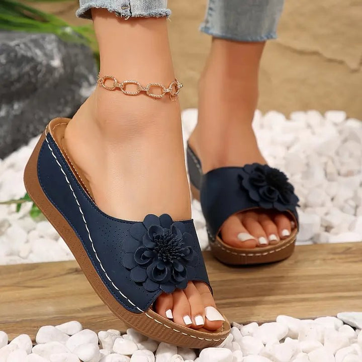 Vernier ™ | Sandales confortables fleuries et légères